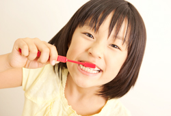 子供の歯を守る